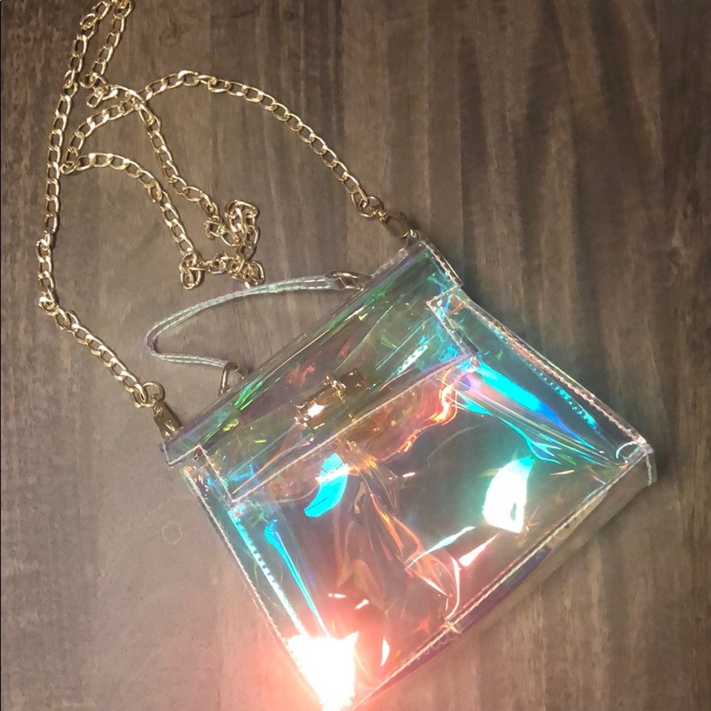 HOLOGRAPHIC purse